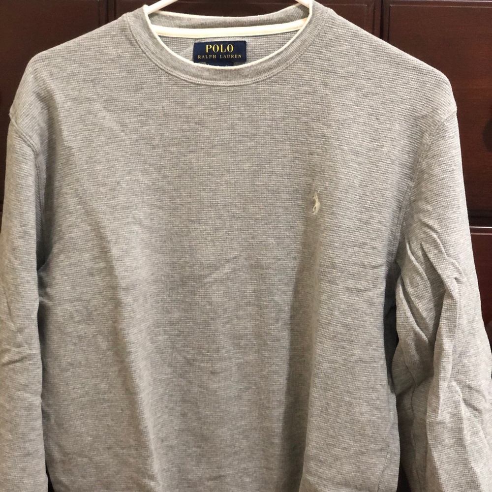 Polo Ralph Lauren Thermal Long Sleeve Grey Size:M